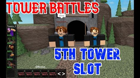5th tower slot tower battles